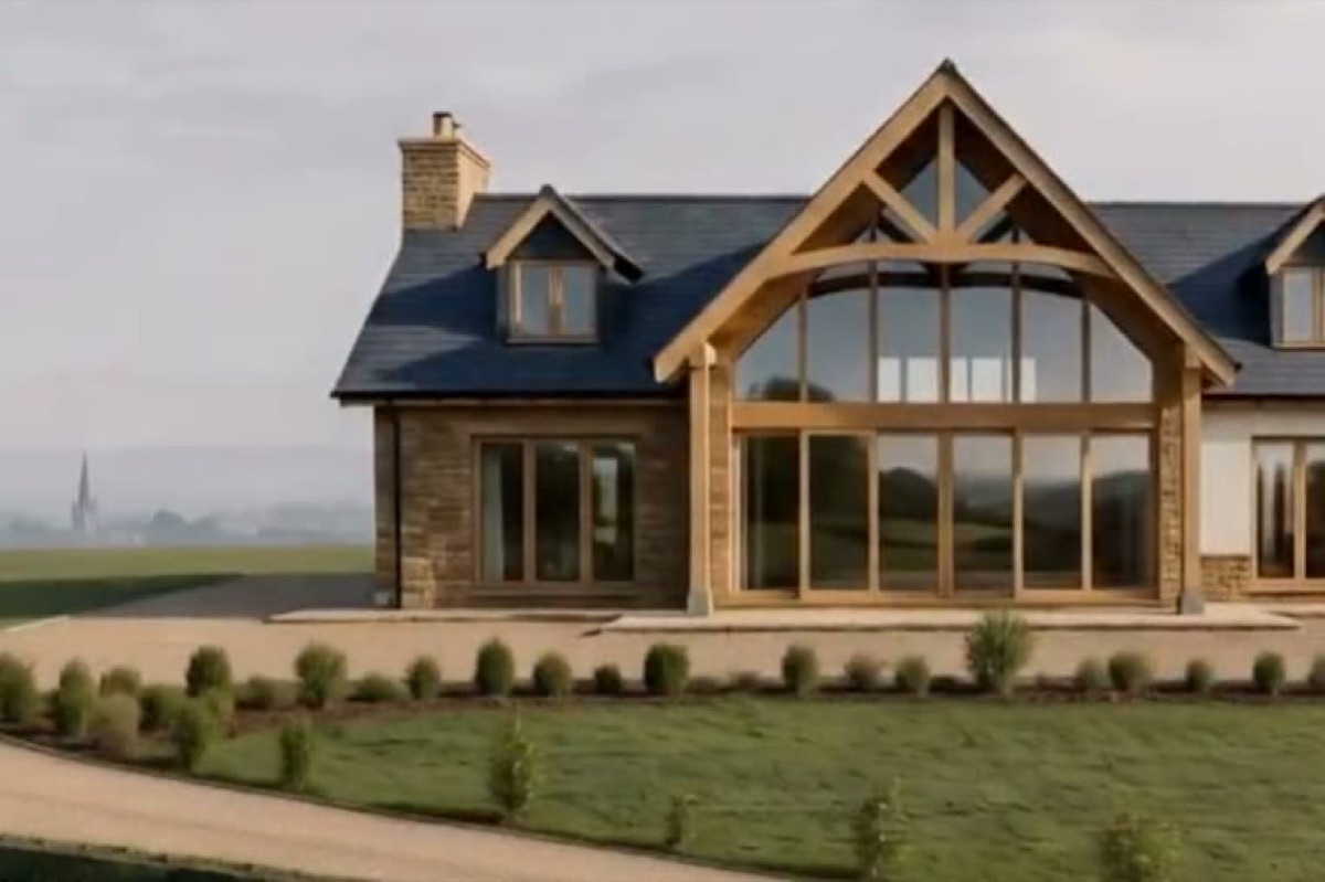 Completed house