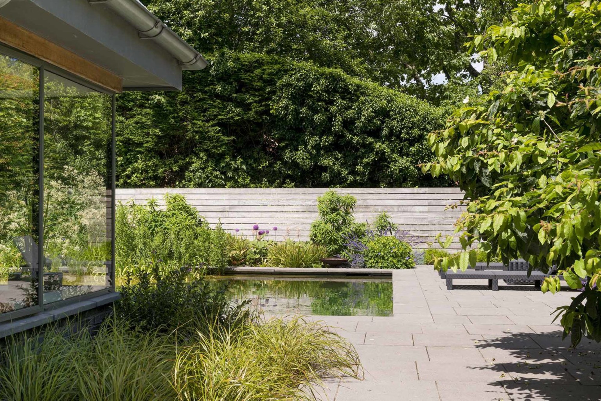 Landscaped garden